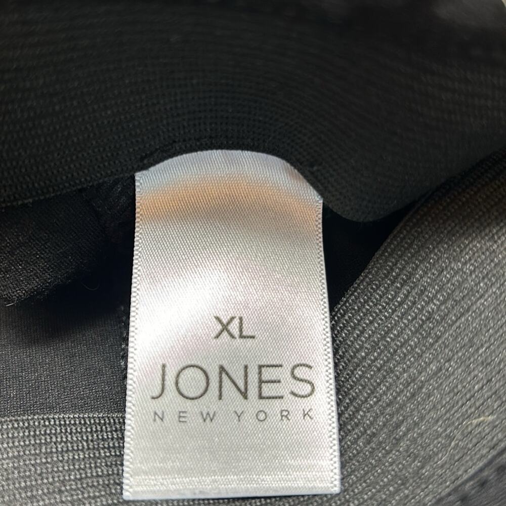 Jones New York Women's Black Dress Pants Elastic Waist Size XL - Picture 10 of 15
